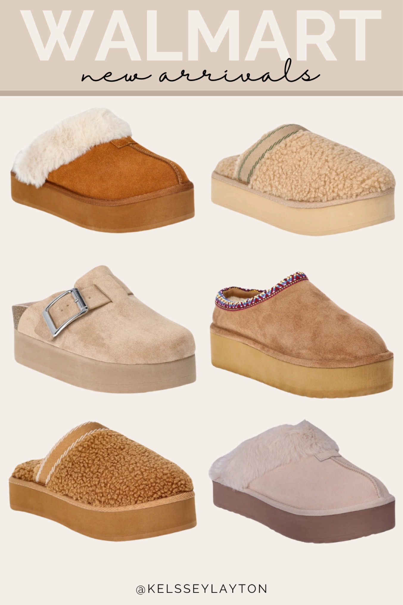 Walmart new arrivals, clogs and slippers 

#LTKFindsUnder50 #LTKShoeCrush