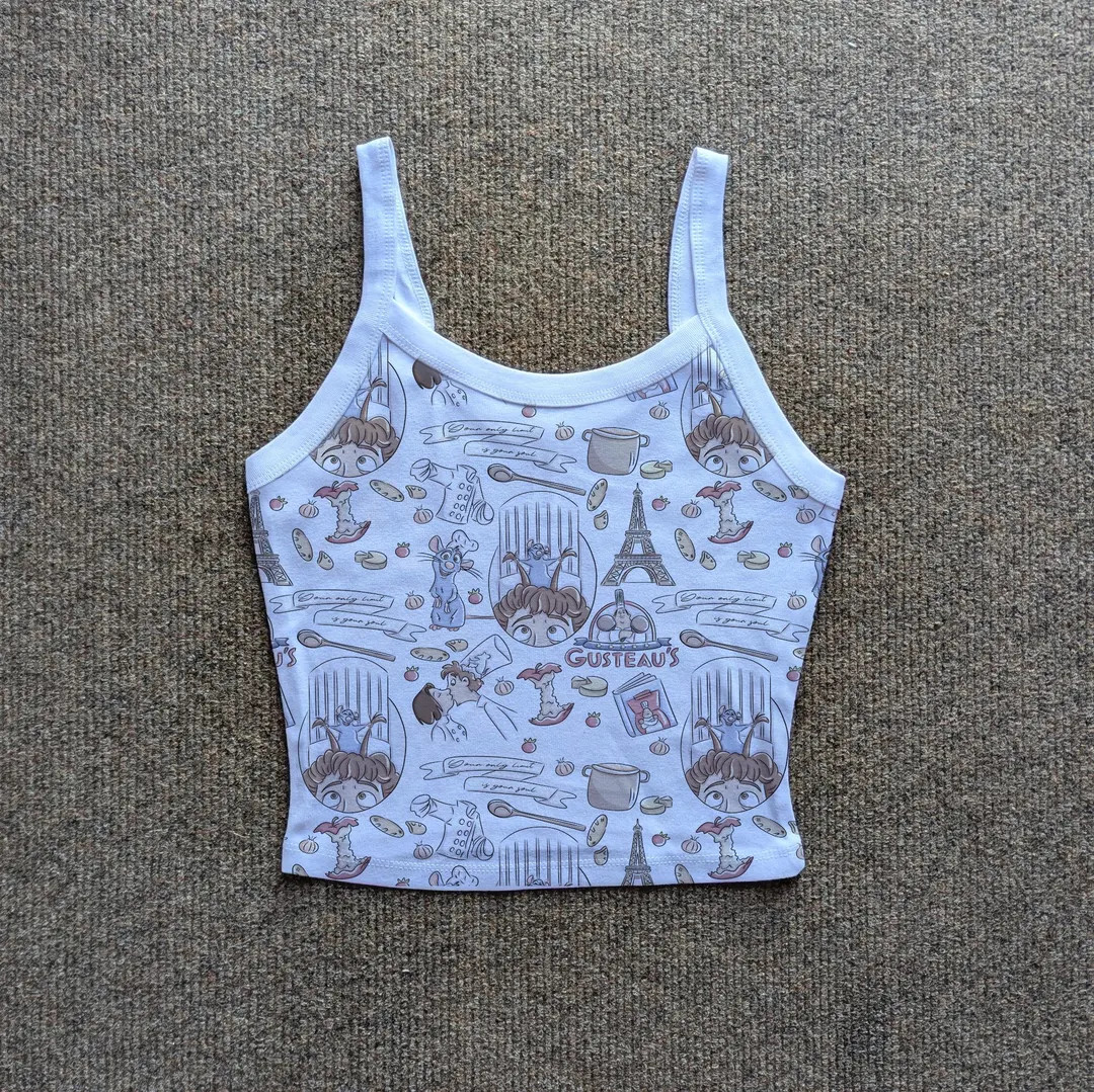 Ratatouille Crop Tank, Remy Scoop Tee, I'm Just Here to Eat baby tee, Food and Wine 2025 Crop Tan... | Etsy (US)