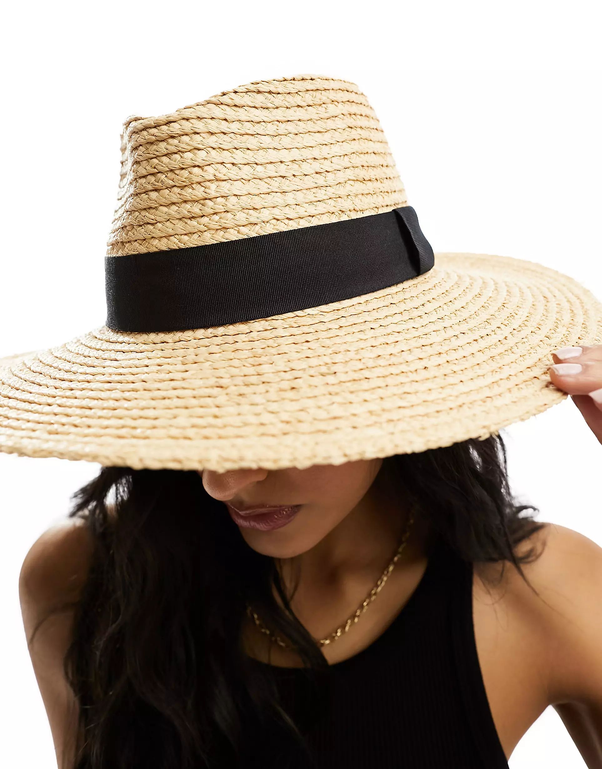 & Other Stories straw fedora hat in natural | ASOS (Global)