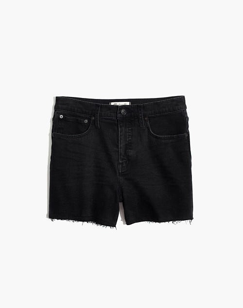 High-Rise Denim Shorts in Lunar Wash | Madewell