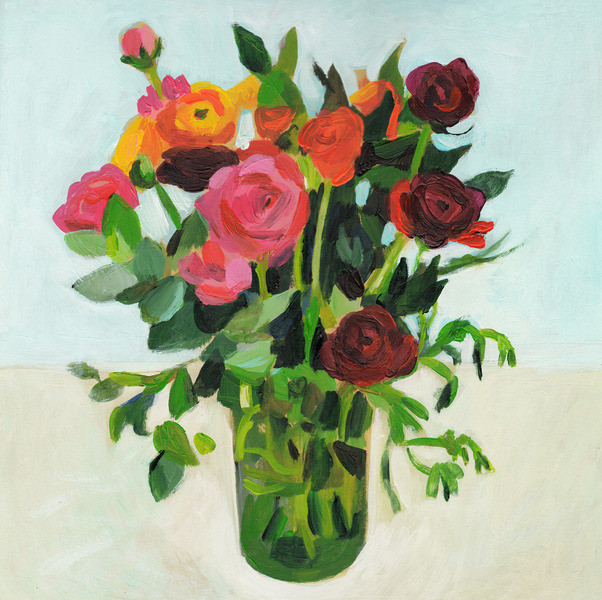 Flowers in a Vase | Artfully Walls