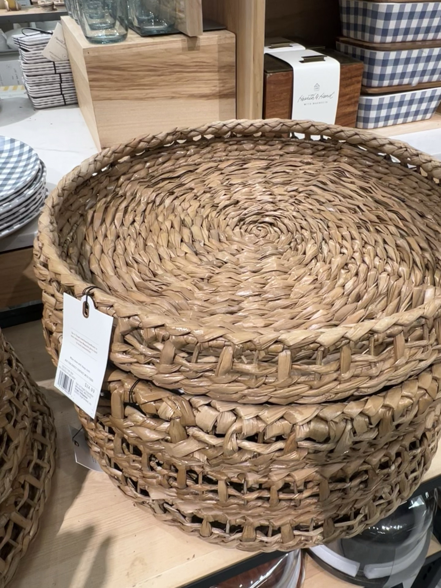 If this doesn’t get you ready for summer entertaining I don’t know what will!

Placemats, ice cube holder, cooler, gingham tablecloth, dinner plates, woven charger, tablecloth, summer tablecloth, water pitcher, woven serving tray, tumbler, bamboo appetizer plates, Hearth & hand with Magnolia, dinner party, pool, party, 

#LTKSeasonal #LTKhome #LTKFind