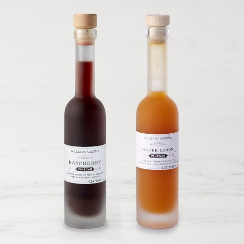 Williams Sonoma Raspberry and Lemon Balsamic Vinegars, Set of 2 | Williams-Sonoma
