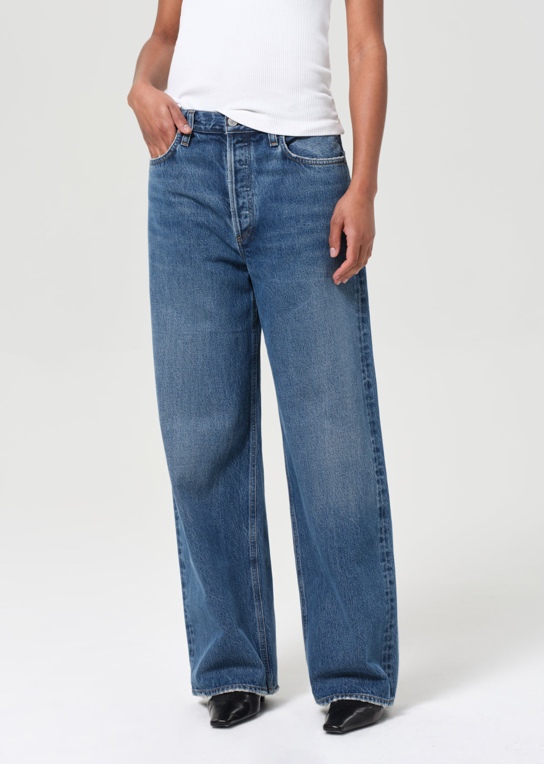 Low Slung Baggy 30.5" in Essence | AGOLDE