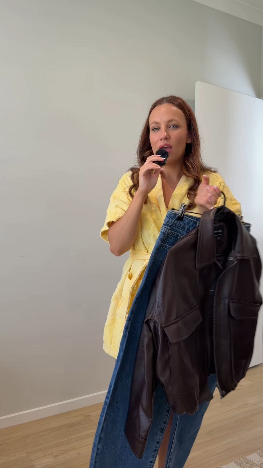 I'm a size 8-10 and 165cm

In the straight leg jeans I'm wearing size 10
All other decjuba denim I wear size 8

I got the choc faux leather jacket in size 8 (true to size for an oversized fit)

#LTKgrwm #LTKootd #LTKSeasonal