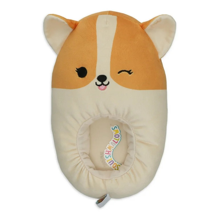 Squishmallows Toddler & Kids Regina the Corgi Slippers | Walmart (US)