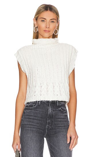 Wilder Vest in Ivory | Revolve Clothing (Global)