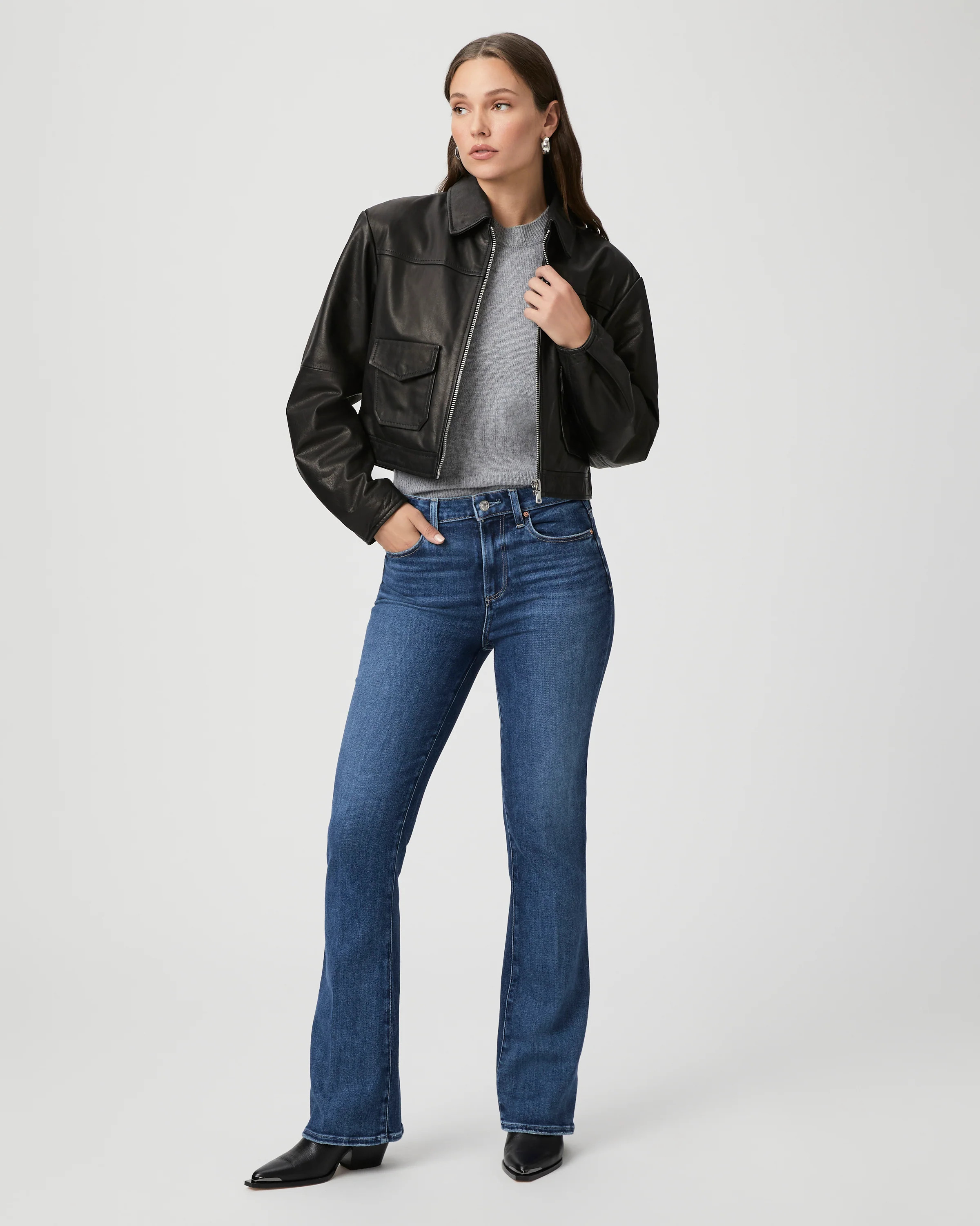 High Rise Laurel Canyon 32" Bootcut Jean | Paige
