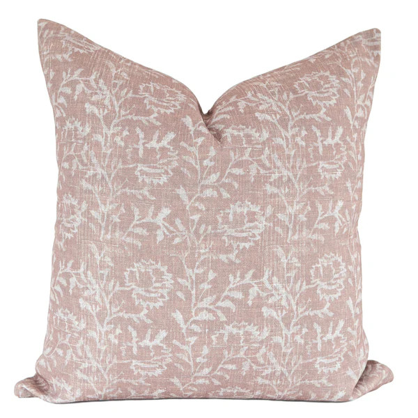 Kinsley Pillow Cover | Laurel & Blush