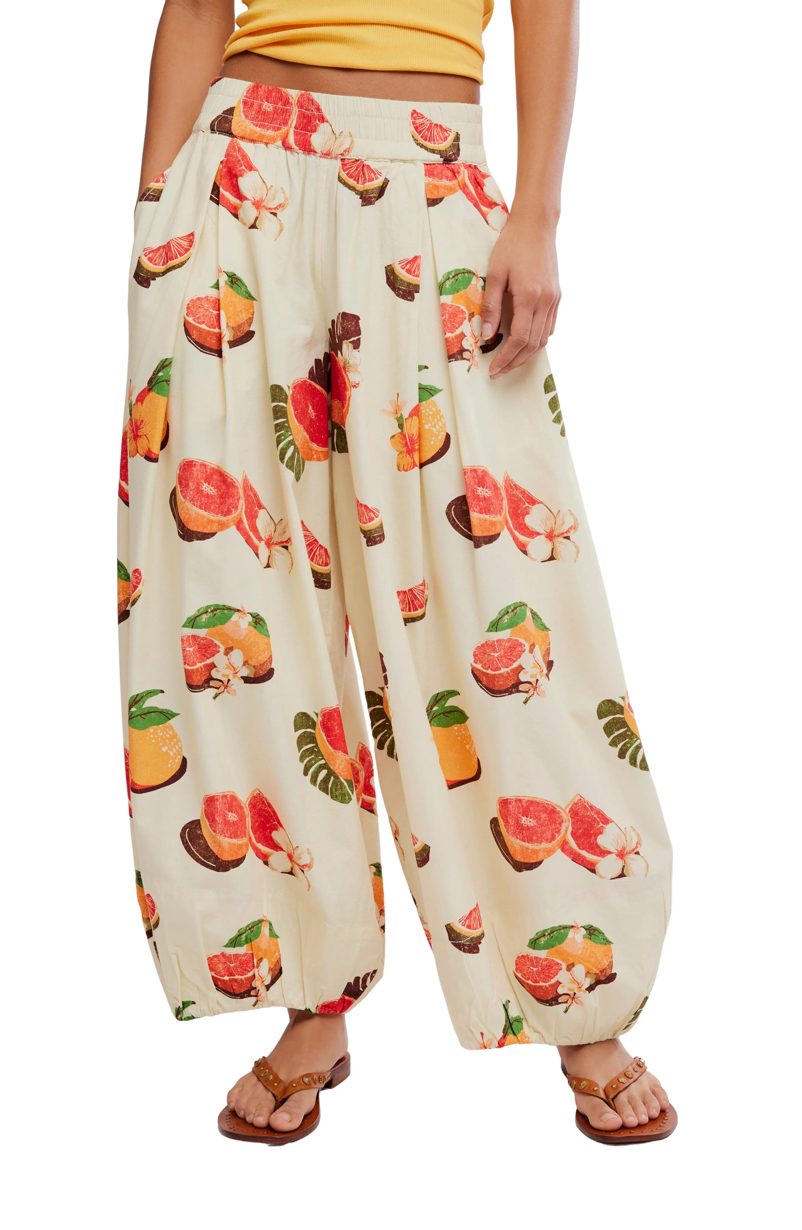 Moonflowr Cotton Blend Balloon Pants (Women) | Nordstrom | Nordstrom