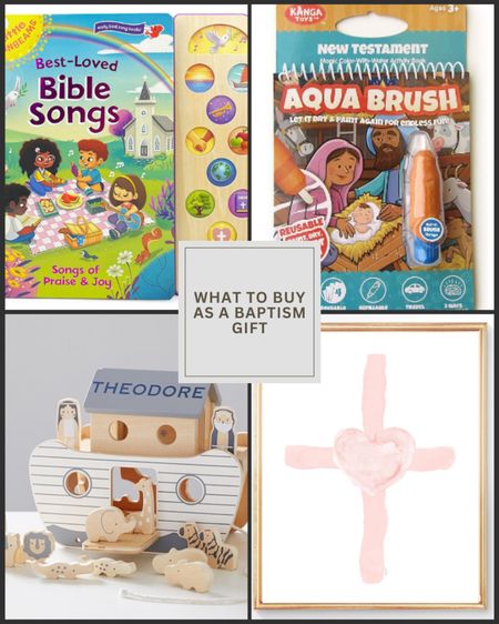 Will you be attending a child’s baptism soon? Wondering what to bring as a baptism gift for a young child? I’ve rounded up some of my favorite gifts here! Many are things we have or have gifted to our friends children. Some are great baptism gifts for baby and other are baptism gifts that they will grow into. I hope you find a unique baptism gift idea you love! 

#LTKBaby #LTKKids #LTKGiftGuide