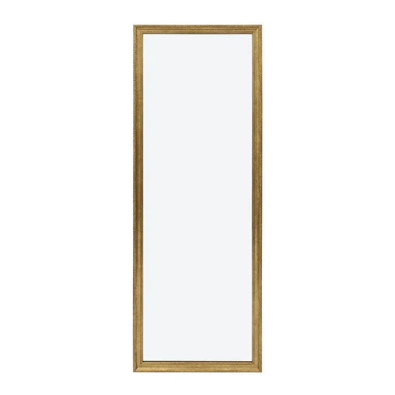 Antique Gold Framed Cheval Floor Mirror 21"x64" My Texas House | Walmart (US)