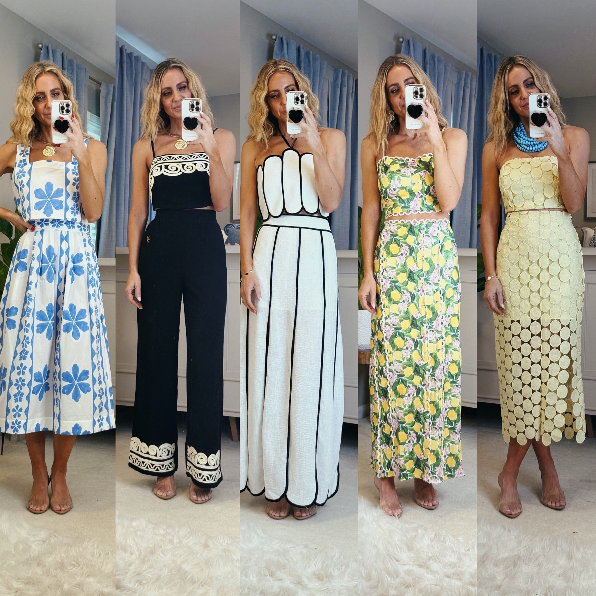 Matching sets from Shopbop Amazon and benaarla. Vacation and spring break outfits. Other colors available  

#LTKSaleAlert #LTKTravel #LTKOver40