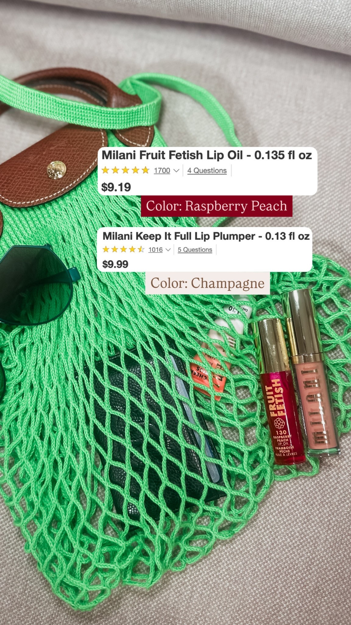 
#ad #GRWMilani The perfect lip combo 👄
* Fruit Fetish Lip Oil - Raspberry Peach
* Keep It Full Nourishing Lip Plumper - Champagne 01
 #milanicosmetics #TargetPartner #Target
@milanicosmetics @target 

#LTKSaleAlert #LTKBeauty #LTKStyleTip