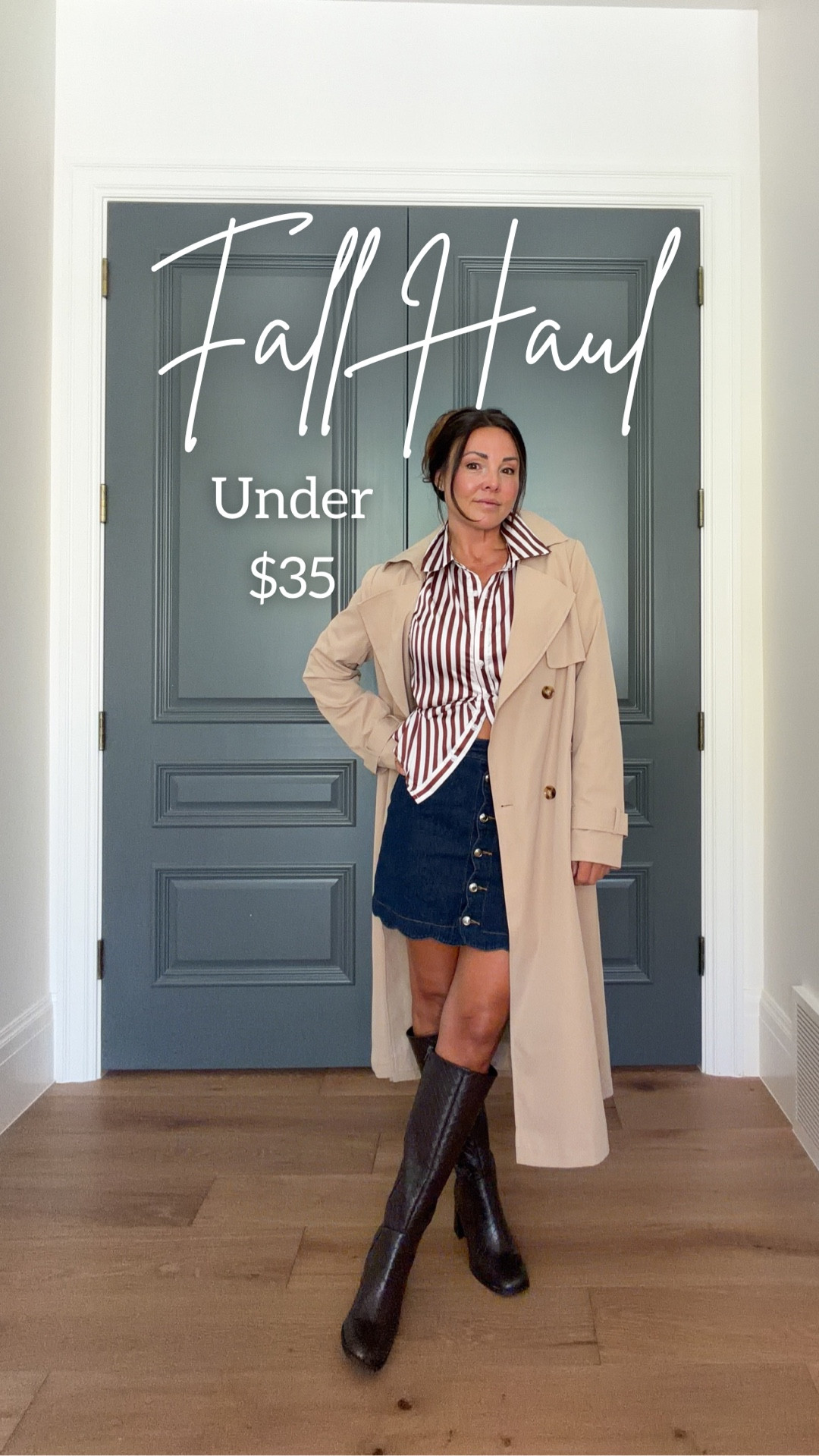 Fall haul - wearing size small in everything! 
Use my code: MYSHA FOR 15% off orders over $70 USD and 20% off orders over $109USD.
Sweaters  & shirts under $35
Fall Jackets under $50
Denim scallop Skirts & jeans  


#LTKFindsUnder50 #LTKOver40 #LTKFallSale