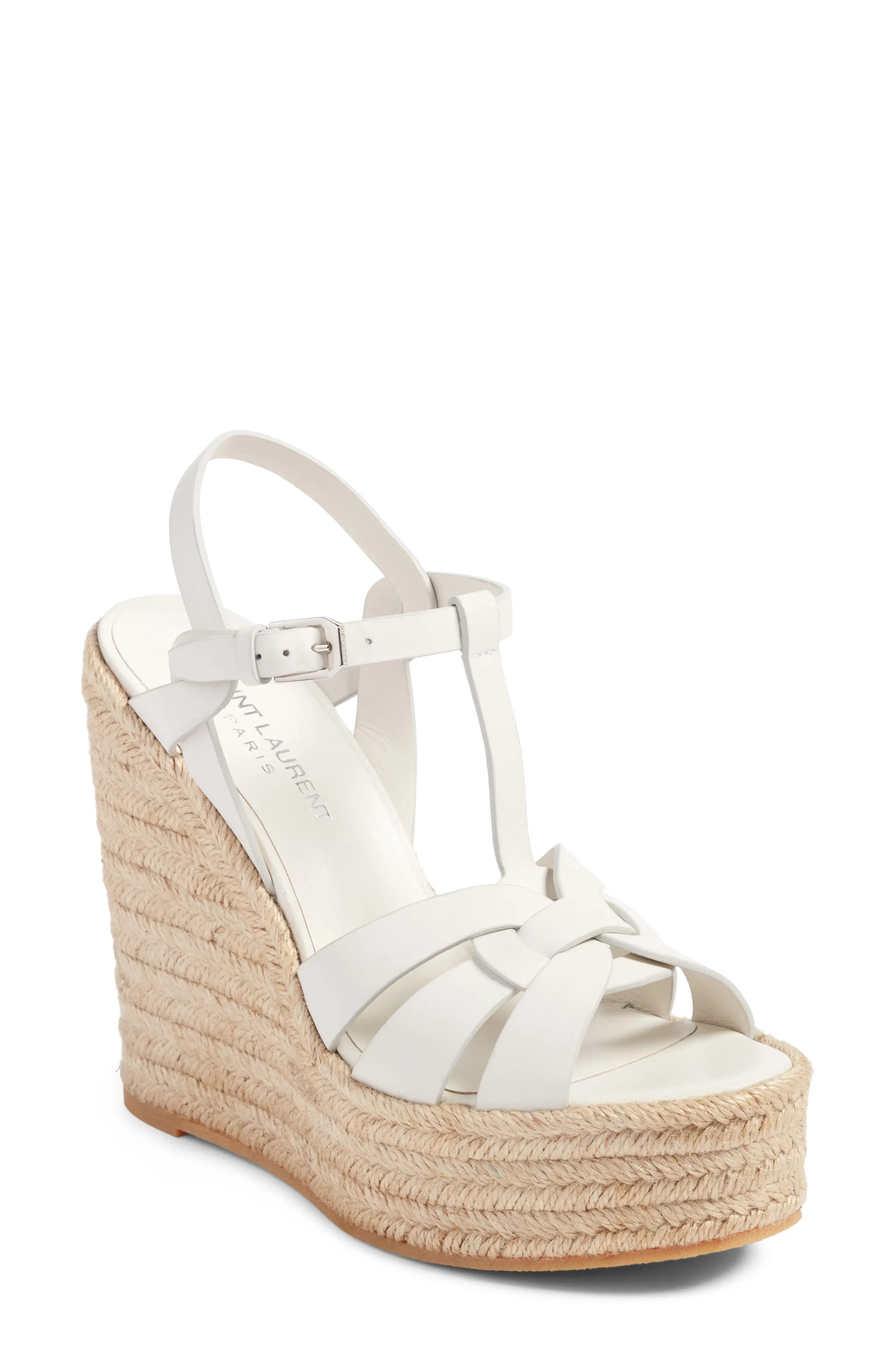 Women's Saint Laurent Tribute Espadrille Wedge | Nordstrom