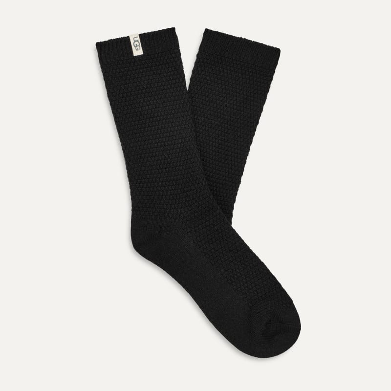 UGG® Women's Classic Boot Sock II Sheepskin Socks in Black | UGG (US)