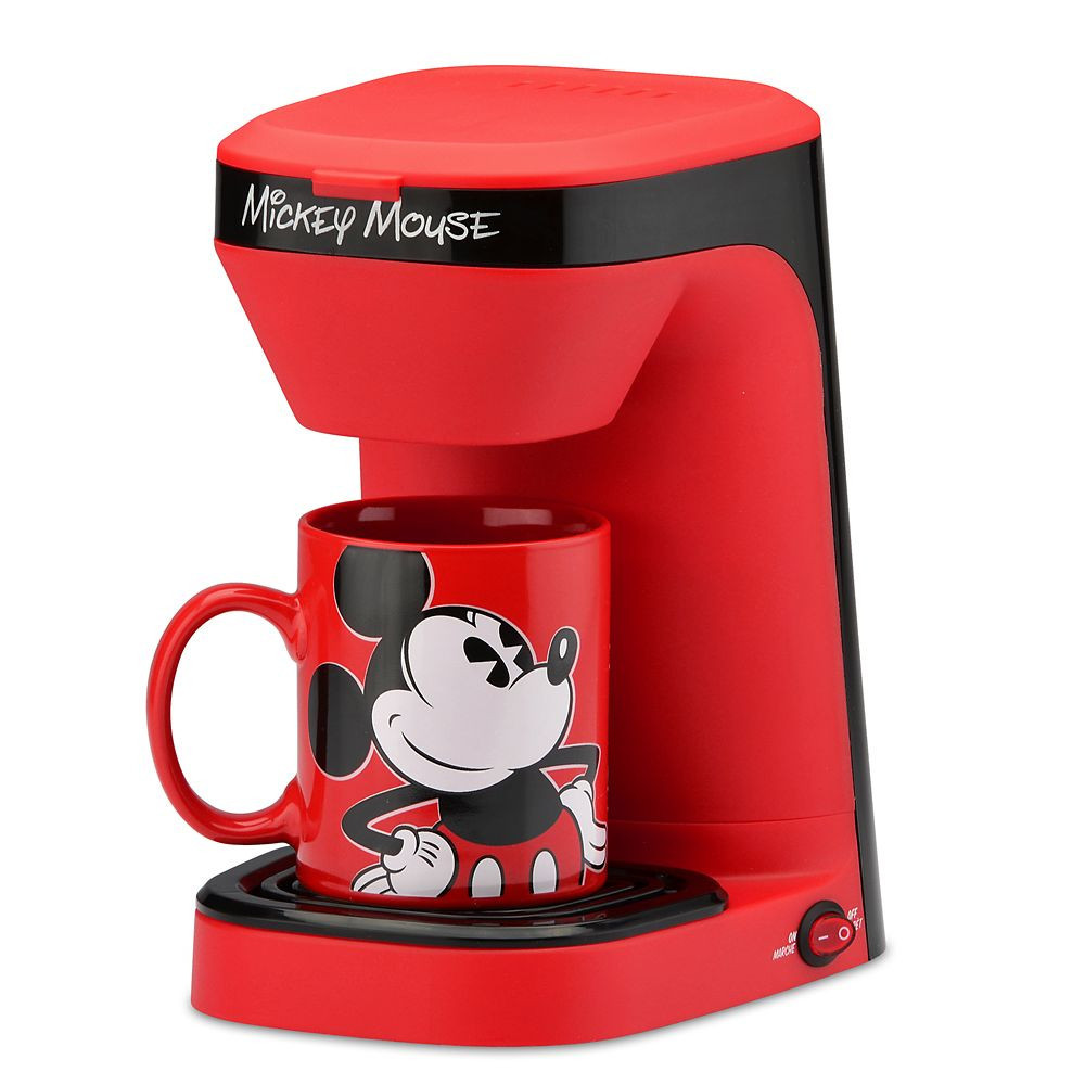 Mickey Mouse 1-Cup Coffee Maker Official shopDisney | Disney Store