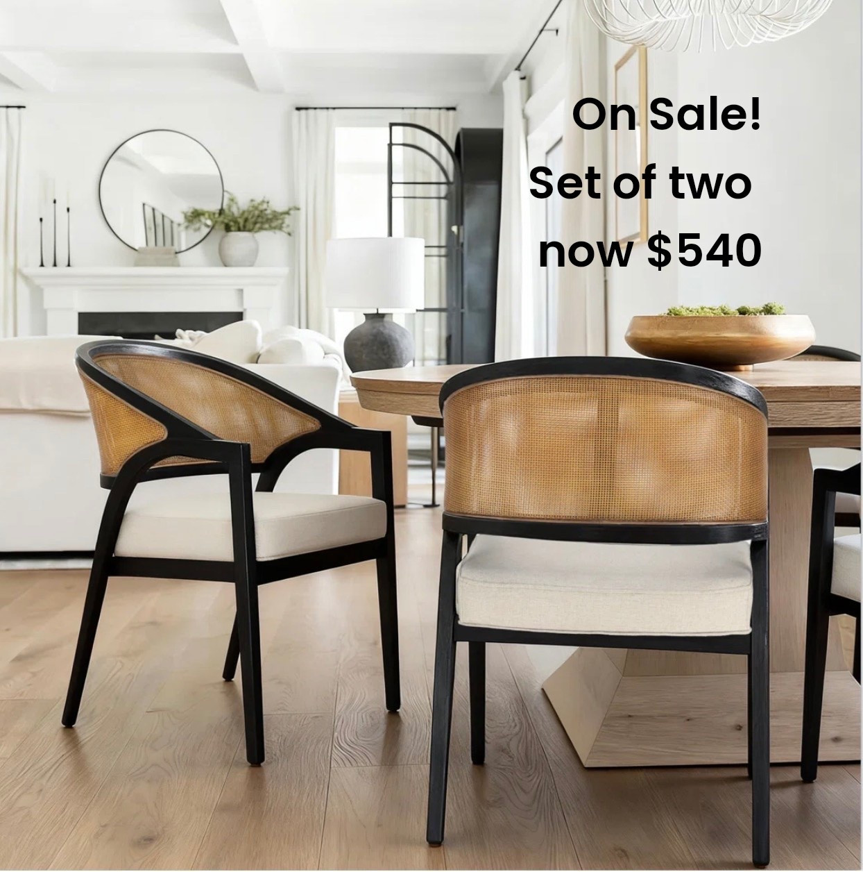 On sale! Gorgeous designer look dining chair. Set of two. @Wayfair Black Friday in July sale
#wayfair

#LTKHome #LTKSaleAlert #LTKSeasonal