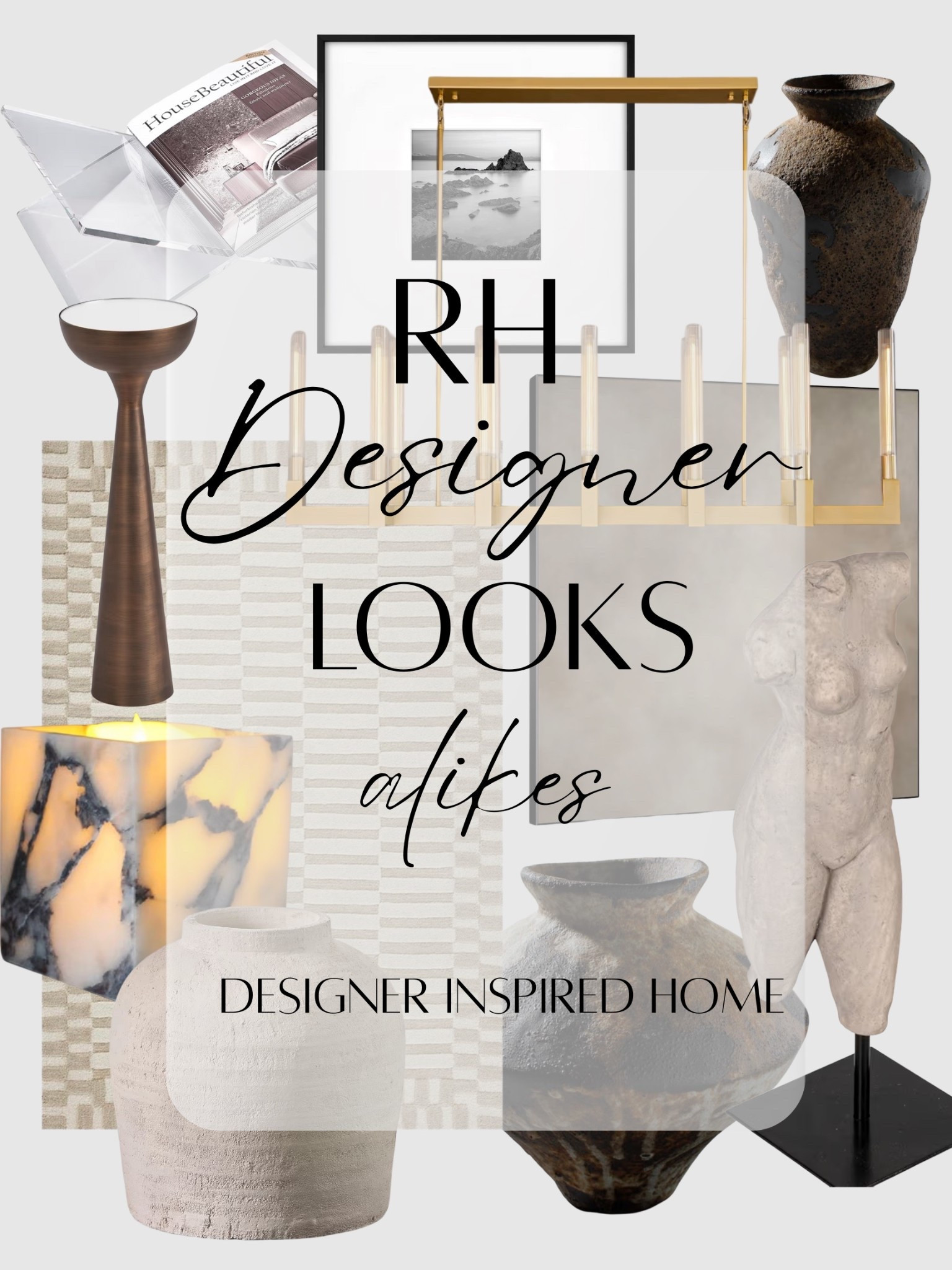 RH looks for less! 

#LTKHome #LTKFindsUnder50 #LTKFindsUnder100