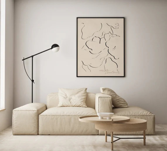 DE LA NUDE  Henri Matisse Nude  Abstract Print  French Wall | Etsy | Etsy (US)