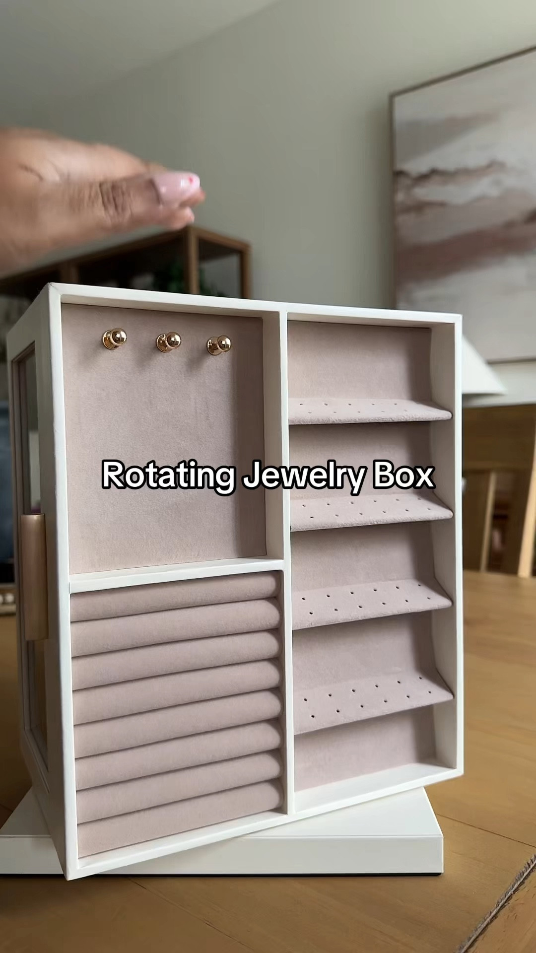 Ready to fill up my rotating jewelry box 🩷💍

#LTKHome #LTKWatchNow #LTKStyleTip