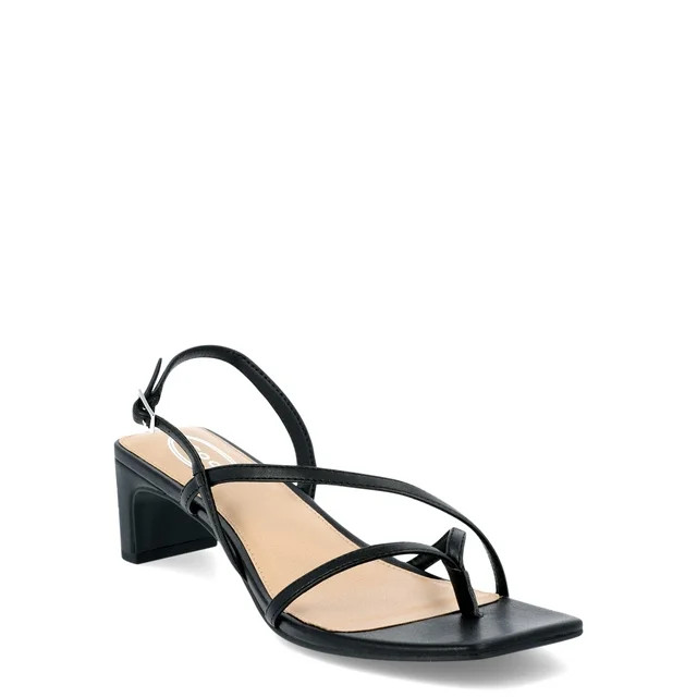 Scoop Women's Slingback Block Heels with Adjustable Strap - Walmart.com | Walmart (US)