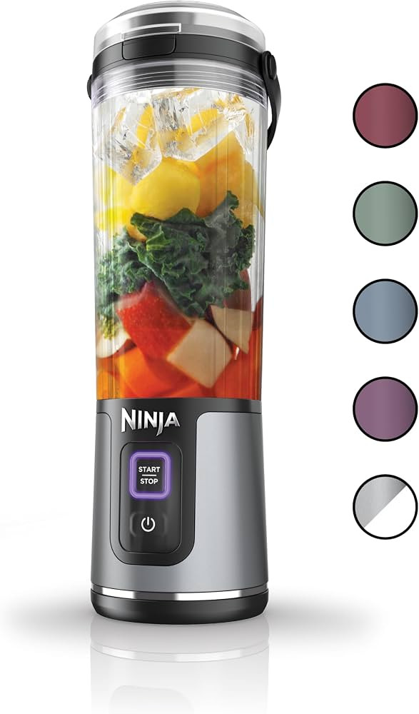 Ninja BC151BK Blast Portable Blender, Cordless, 18oz. Vessel, Personal Blender-for Shakes & Smoot... | Amazon (US)