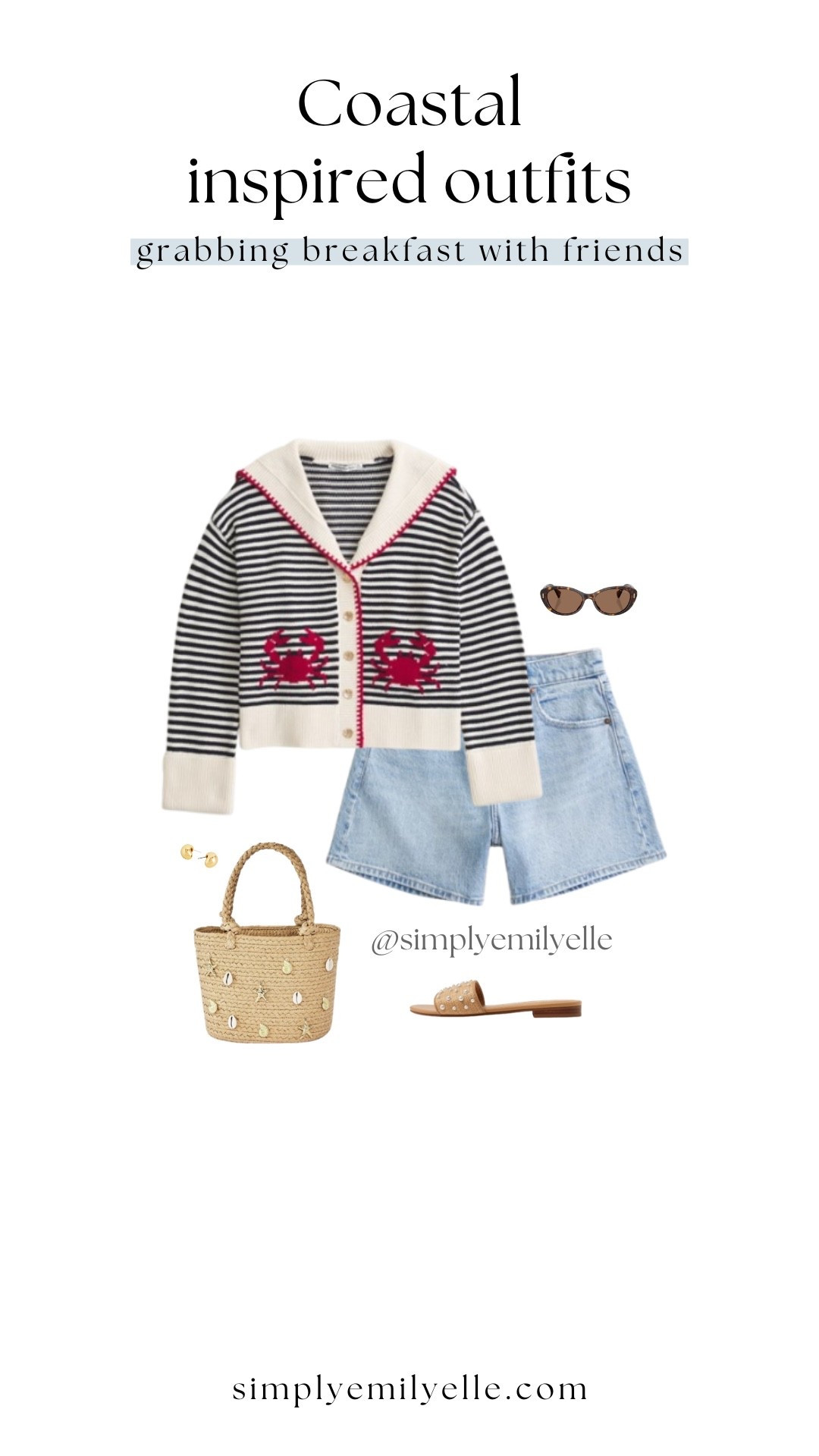 Coastal outfit, coastal aesthetic, coastal outfits, coastal grandmother aesthetic, coastal grandmother outfit, Nancy Meyers aesthetic, Martha Stewart aesthetic, ina garten aesthetic, spring outfits, spring outfit ideas, classic style

#LTKootd