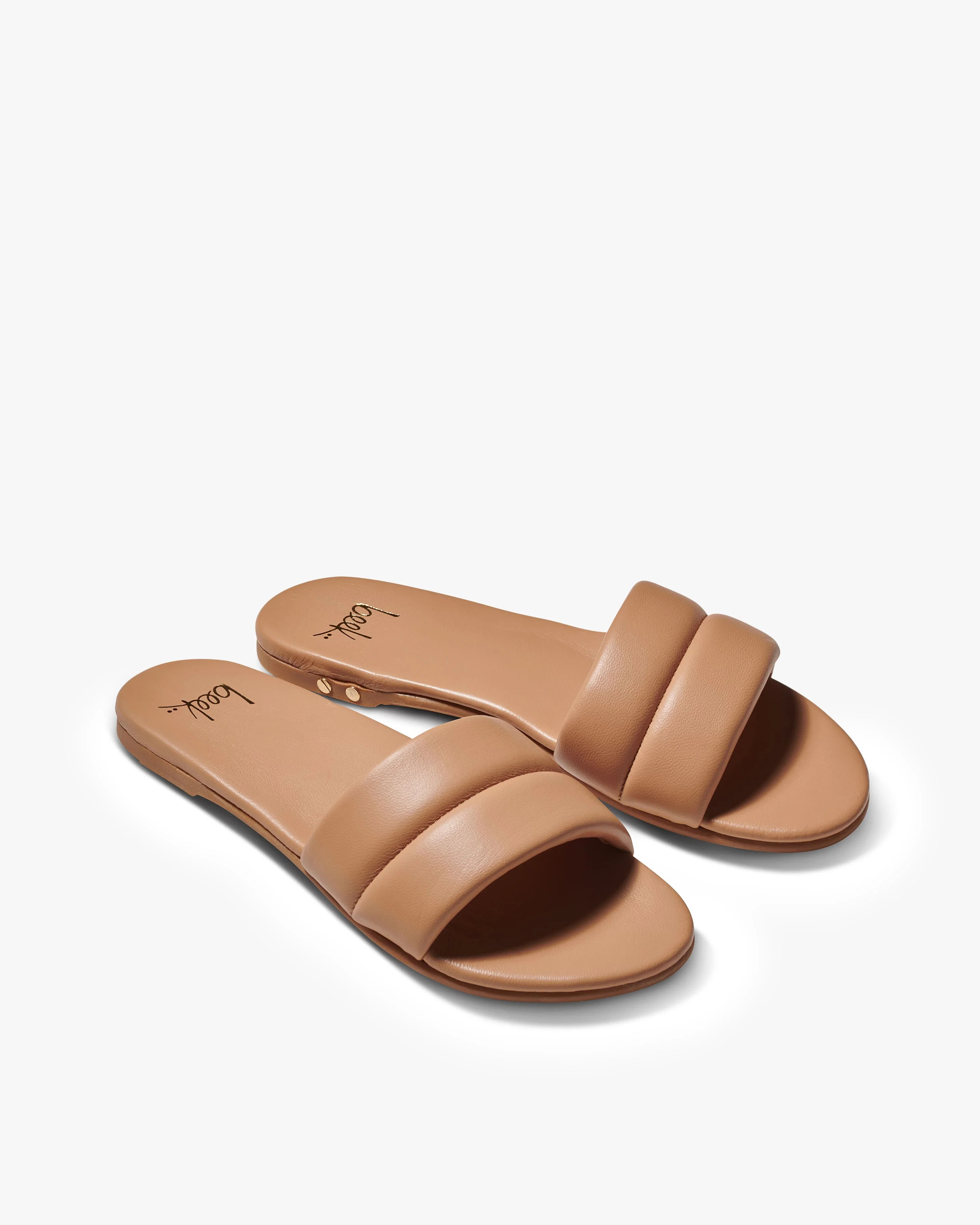 Sugarbird Leather Slide Sandal - Beach | beek | beek