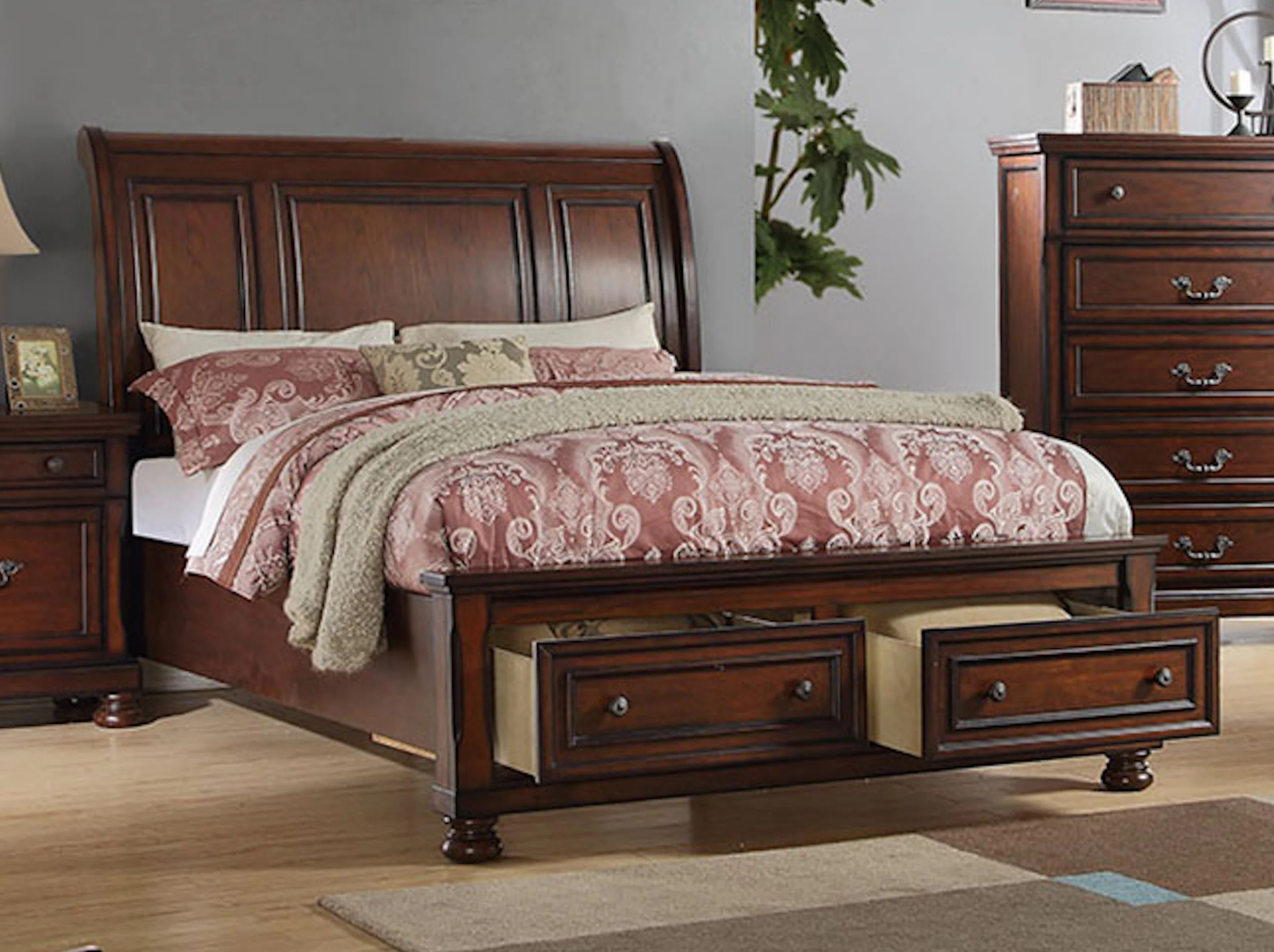 Canora Grey Fetulla Standard Storage Platform Bed | Wayfair | Wayfair North America