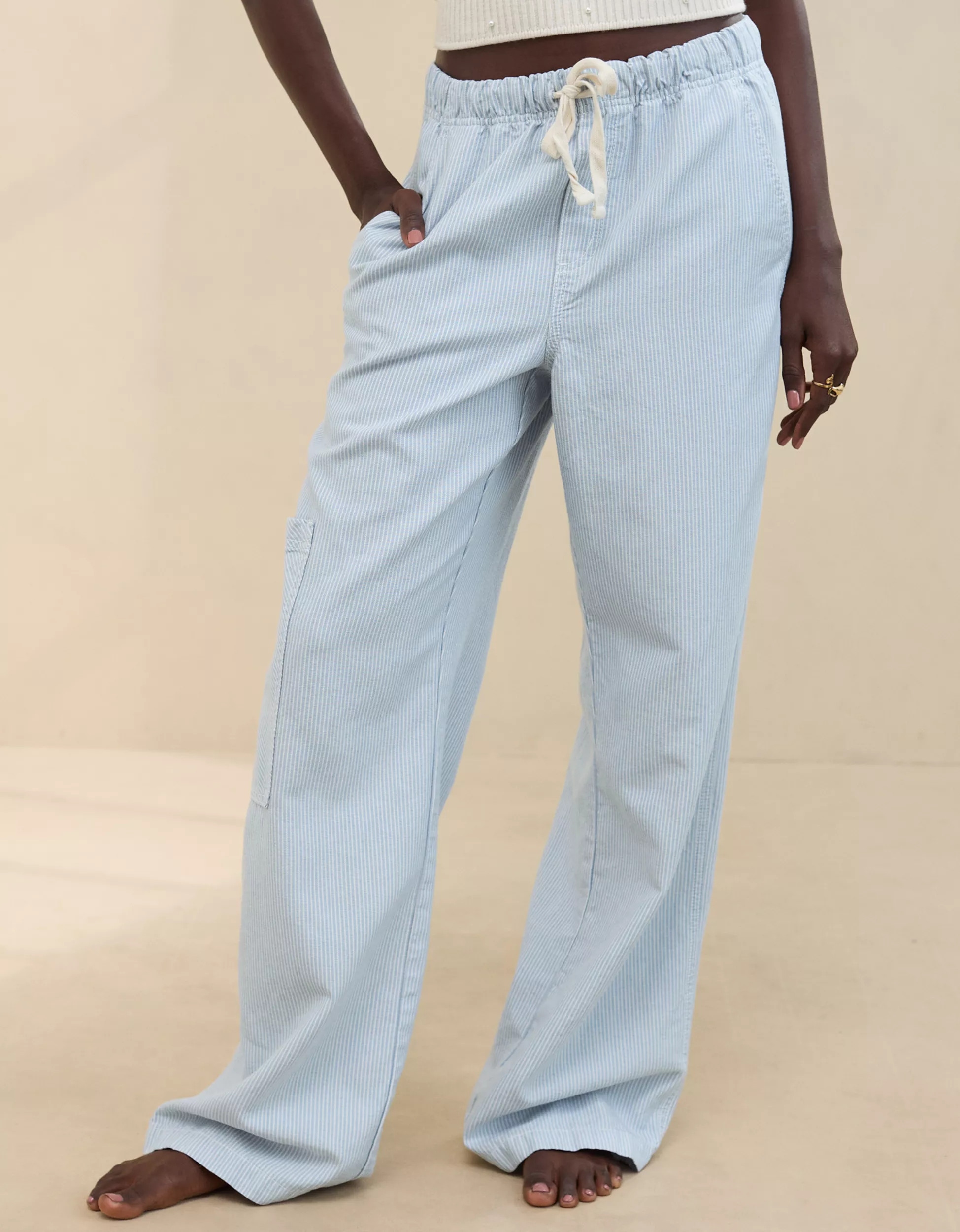 Aerie Low & Slouchy Trouser | Aerie