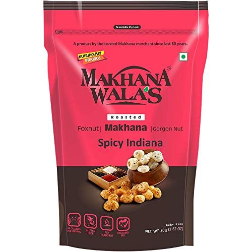 Makhana Walas Roasted Makhana Spicy Treat - 60 Gm | Amazon (US)