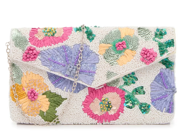 Kelly & Katie Beaded Flap Clutch | DSW