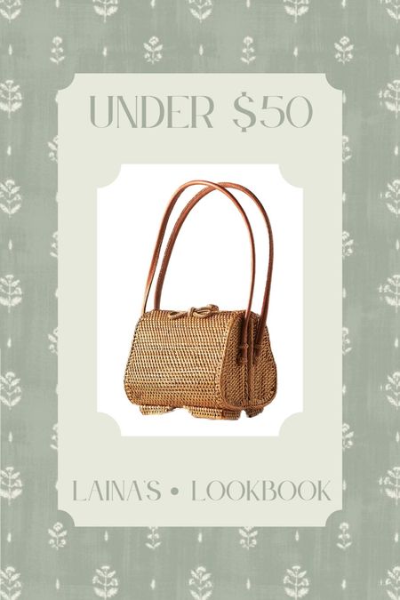 Such a cute purse for vacation/resort/beach getaways!

#LTKFind #LTKtravel #LTKunder100