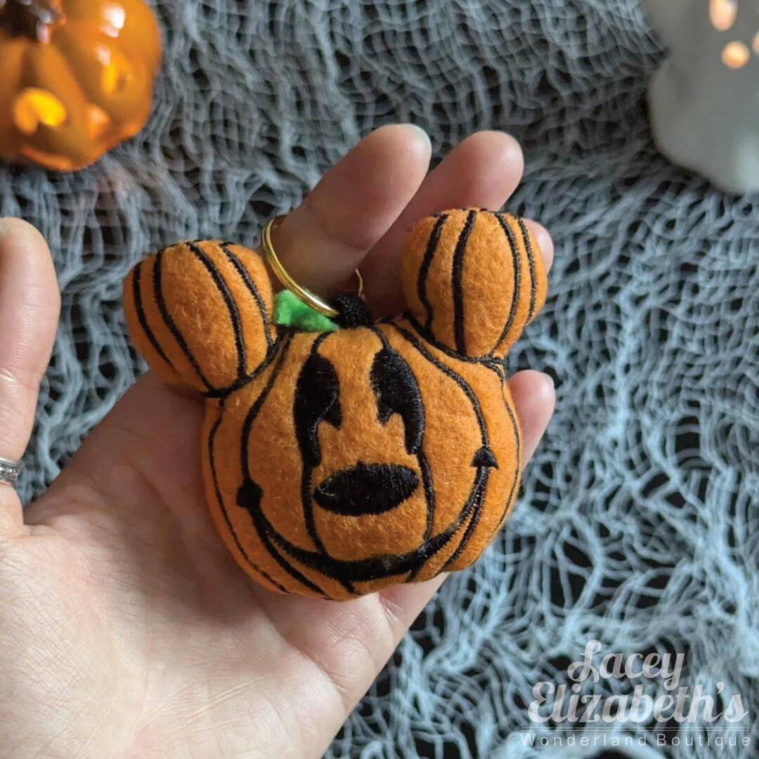 Mickey Pumpkin Inspired Keychain Friend - Etsy | Etsy (US)