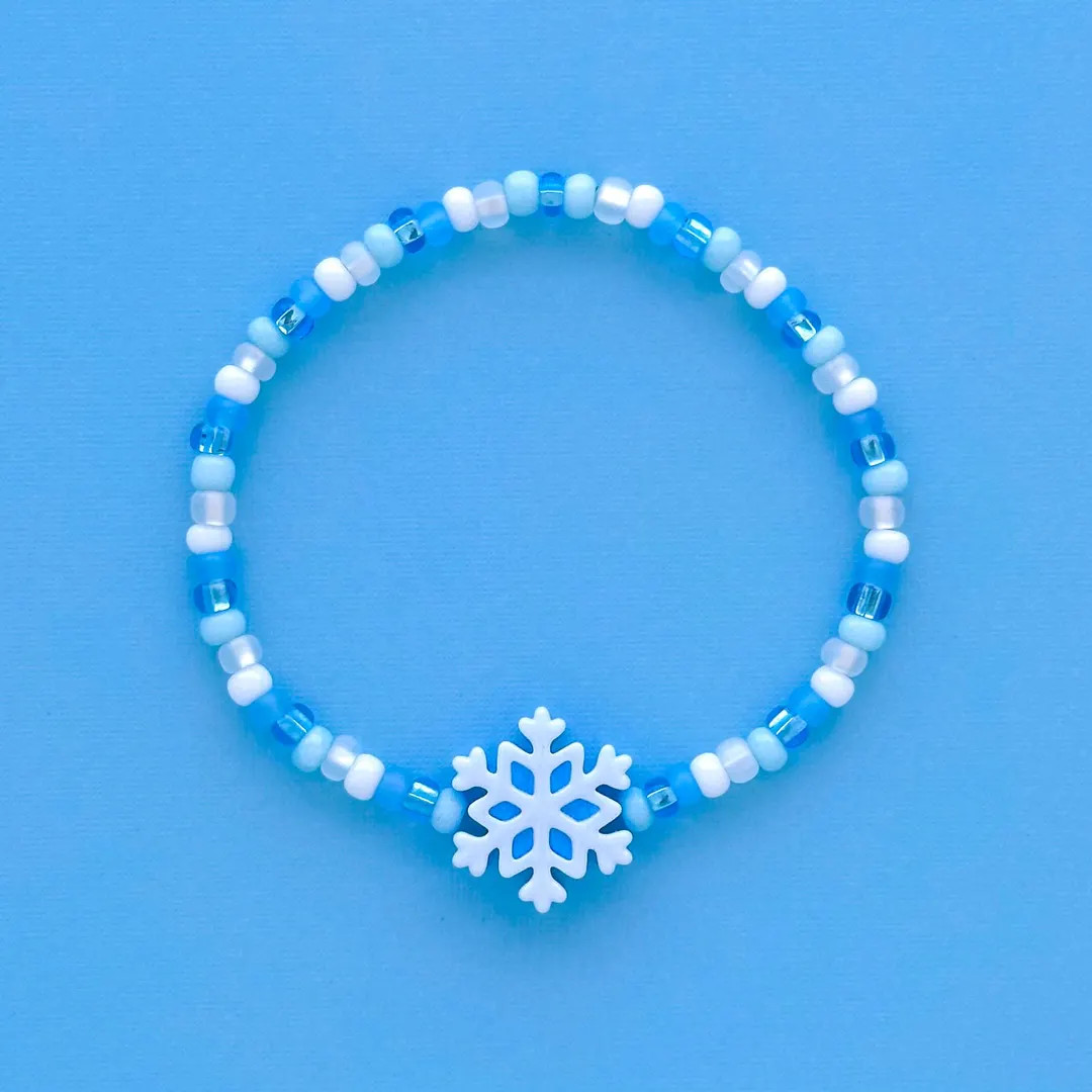 Snowflake Bracelet, Winter Bracelet, Frozen Bracelet, Christmas Jewelry - Etsy | Etsy (US)
