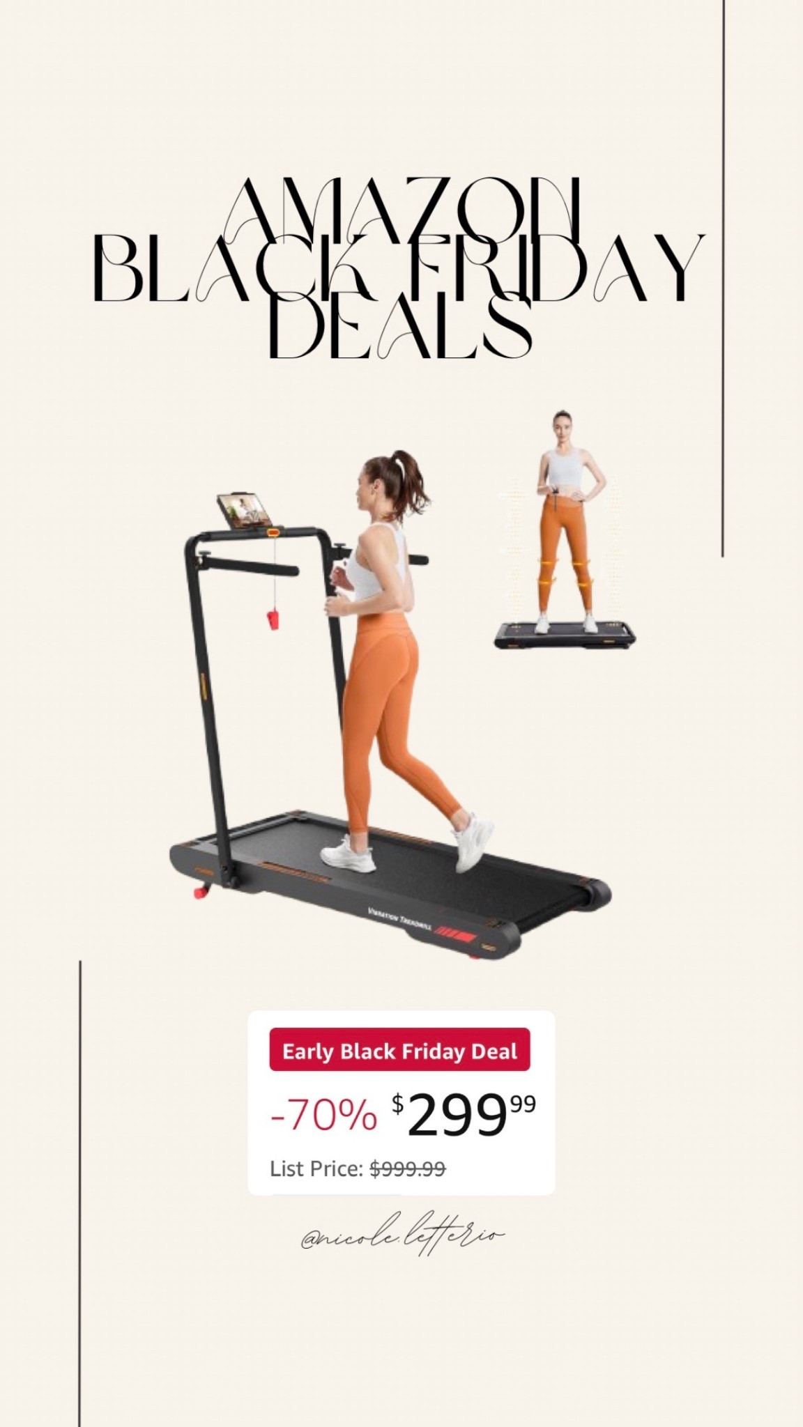 Early Black Friday deal! Walking pad 70% off!!

#LTKsale #LTKfitness
