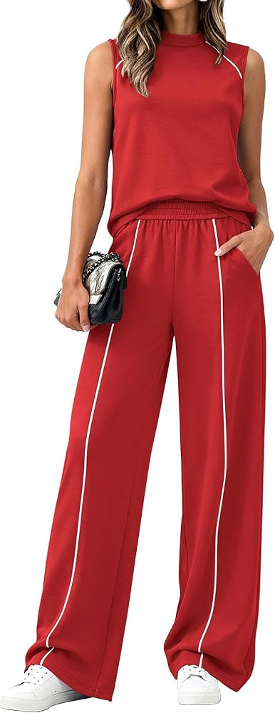BTFBM Two Piece Sets for Women Summer Outfits | Amazon (US)