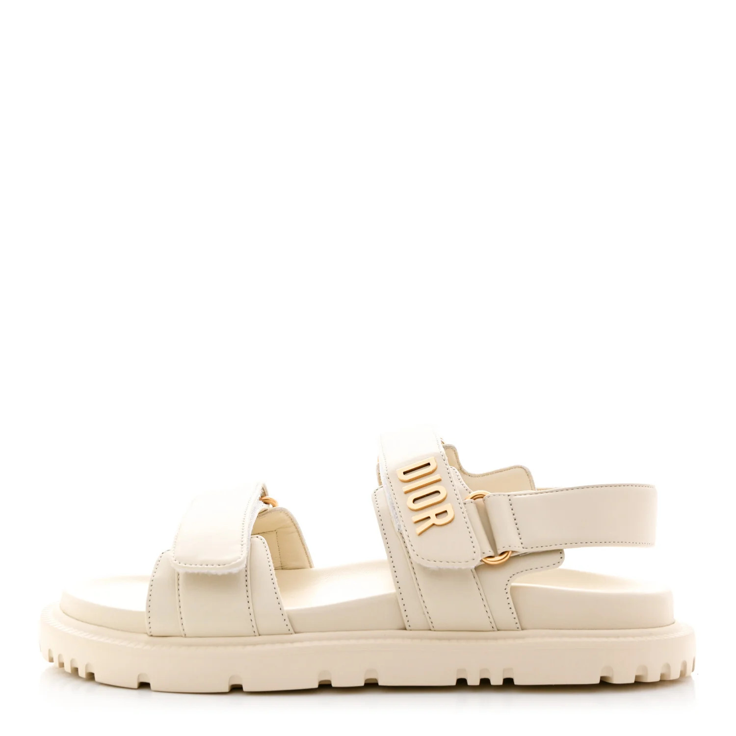 Lambskin Dioract 10mm Sandals 38 Off White | FASHIONPHILE (US)