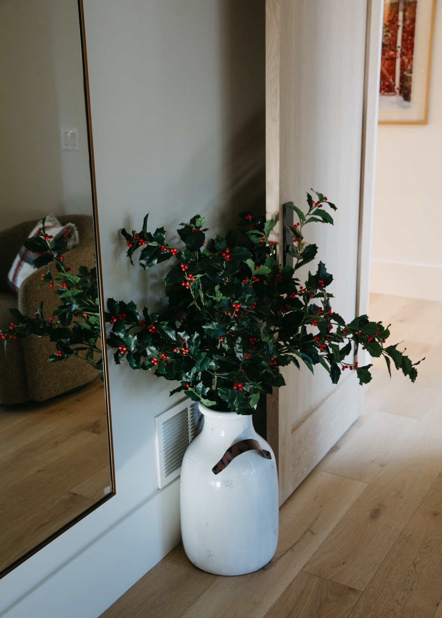 The Marlowe Vase was out of stock last time I checked so I’m linking some of my other favorite vessels. Love these faux holly branches! Christmas Bedroom details linked below.

#LTKHome #LTKSeasonal #LTKHoliday