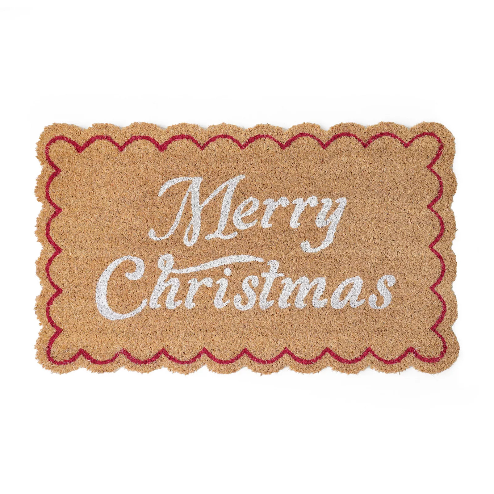 St. Nicholas Square® Merry Christmas Retro Coir Doormat | Kohl's