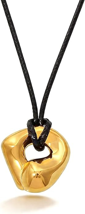 Frodete Statement Necklace for Women Chunky Gold Necklaces Long Pendant Necklace Boho Necklaces G... | Amazon (US)
