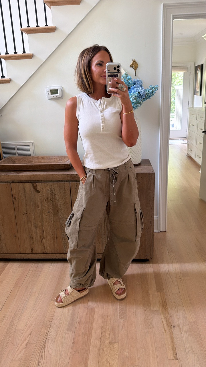 free people pants - they run big, size down if in between. ♥️