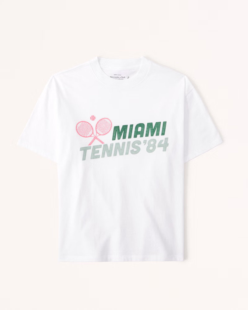 Sporty Retro Graphic Tee | Abercrombie & Fitch (US)