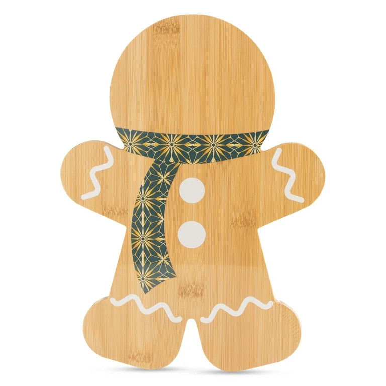 Thyme & Table Bamboo Gingerbread Cutting Board | Walmart (US)