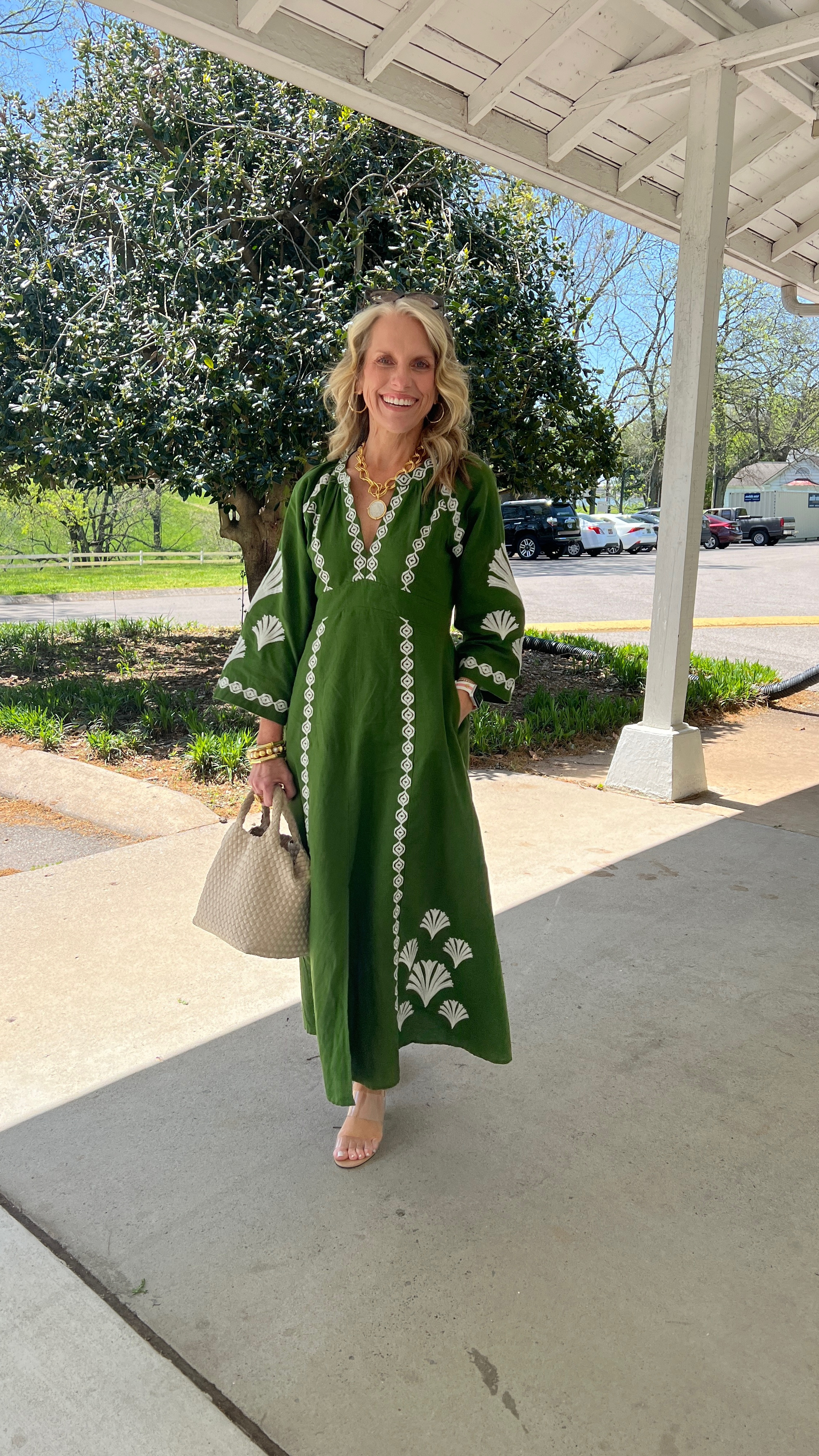 This is a gorgeous dress perfect for wedding guest, special showers, vacations, or other special events. Wearing extra small. Use STYLE15 for 15% off one purchase.

#LTKWedding #LTKOver40 #LTKStyleTip