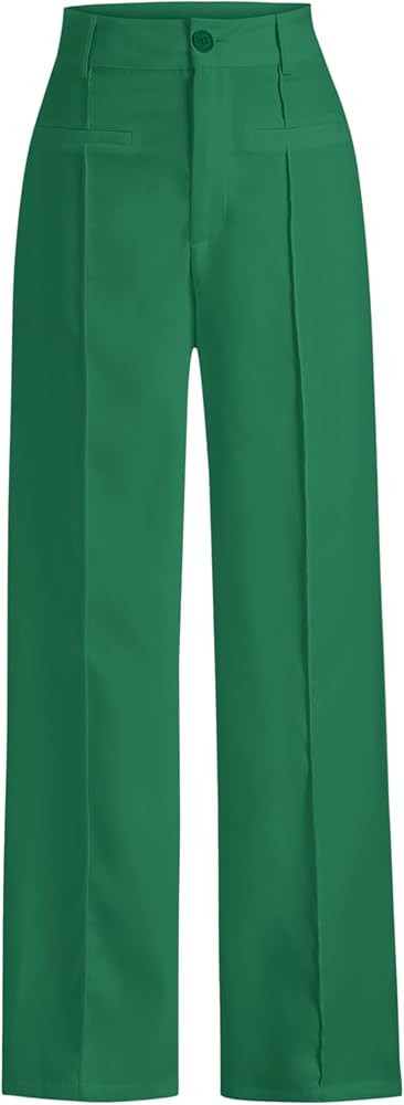 CIDER Solid Stitch Straight Leg Trousers | Amazon (US)