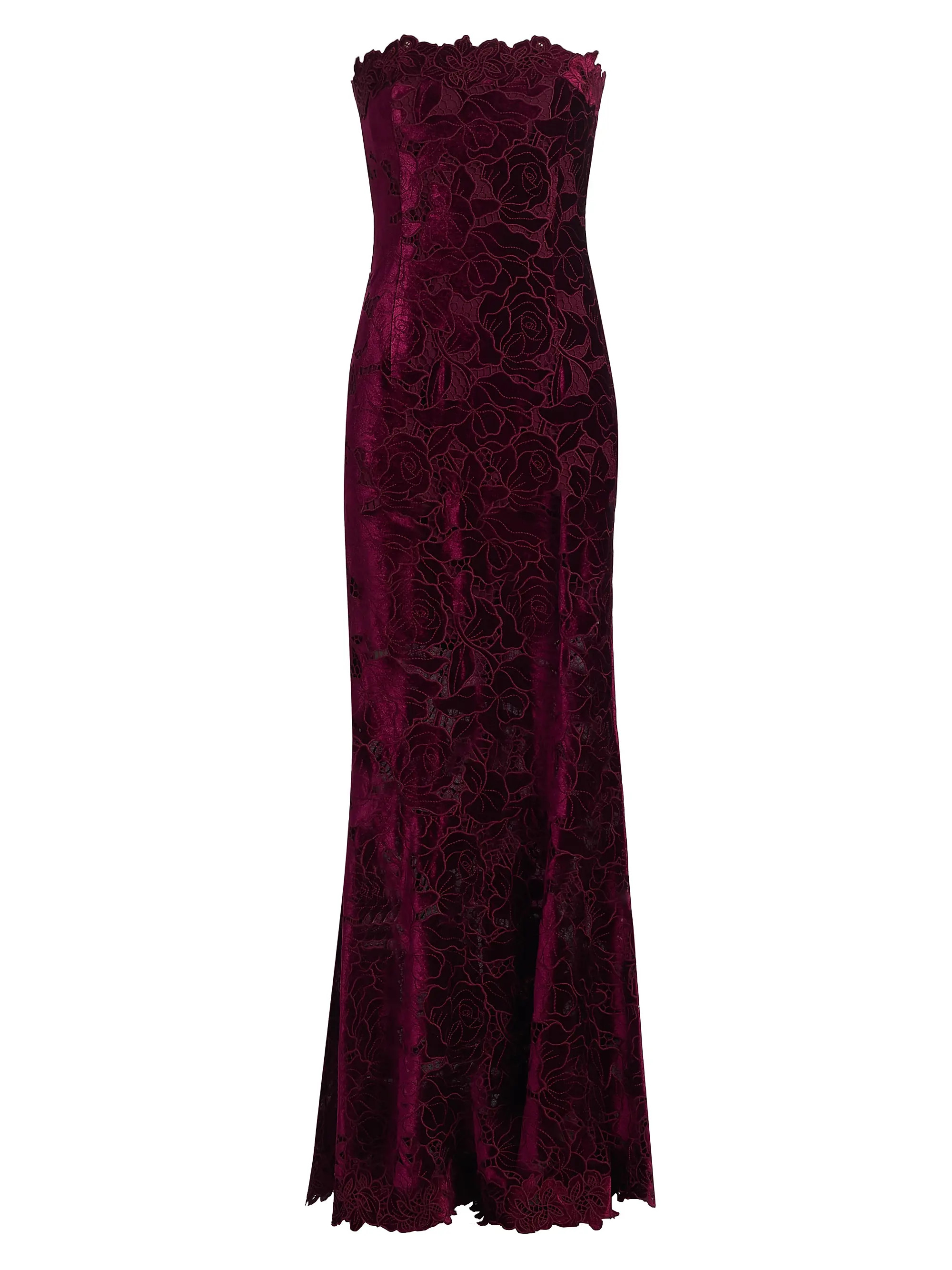 Tamara Velvet Lace Maxi Dress | Saks Fifth Avenue