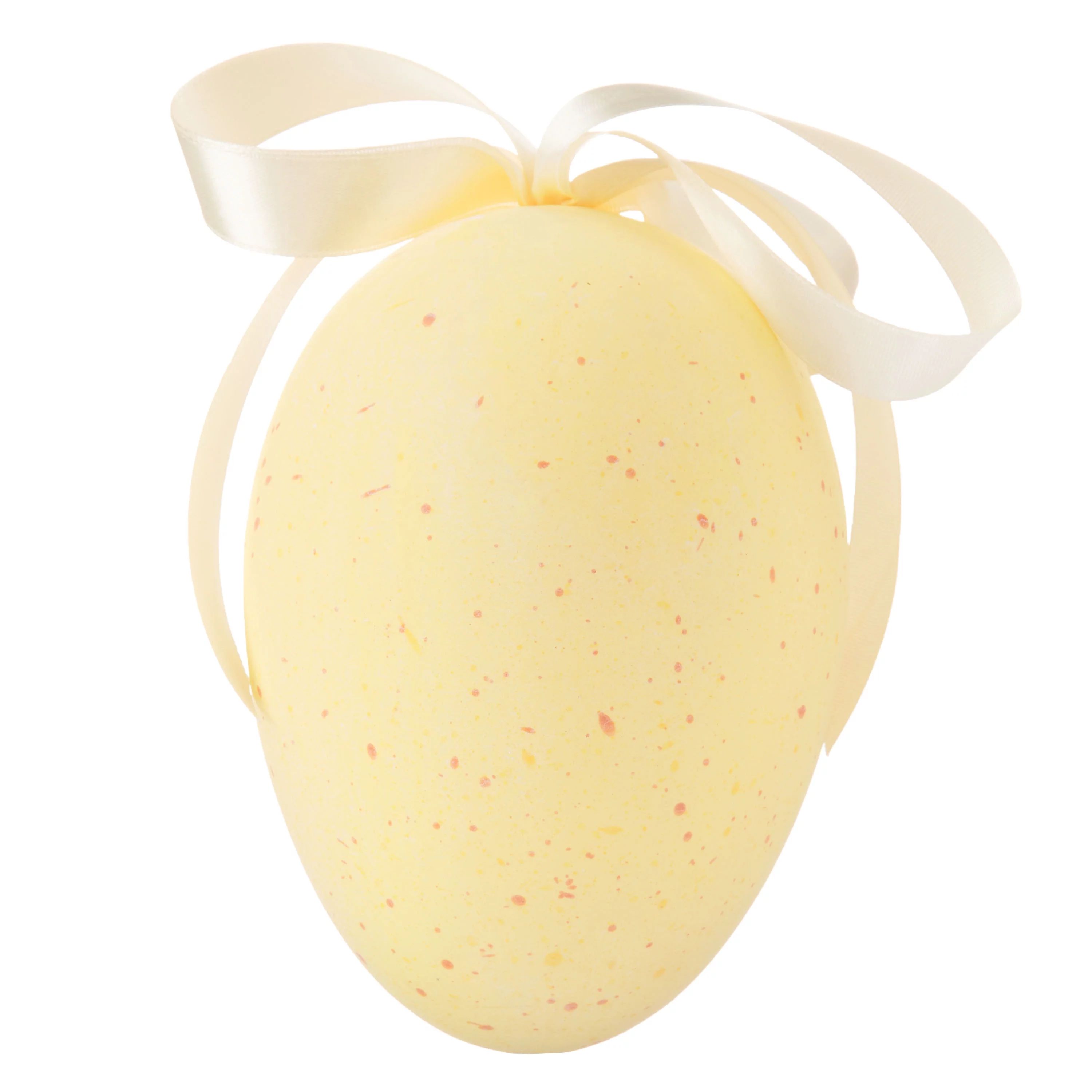 Way To Celebrate Easter Decorative Egg, Pastel Yellow | Walmart (US)